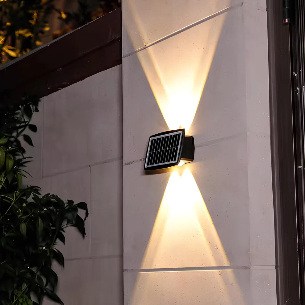 Moderne Solar Wandlamp met Dubbele Licht