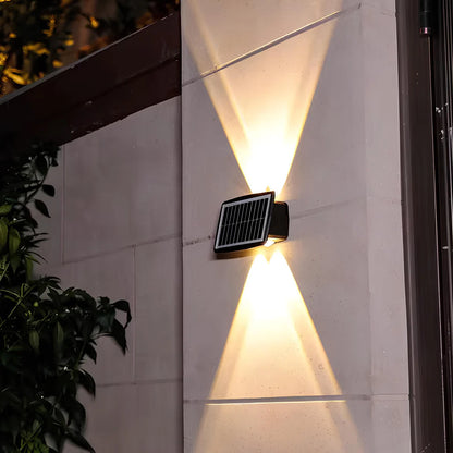 Moderne Solar Wandlamp met Dubbele Licht