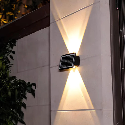Moderne Solar Wandlamp met Dubbele Licht