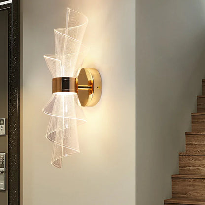 Moderne & Luxueuze Acryl LED Wandlamp