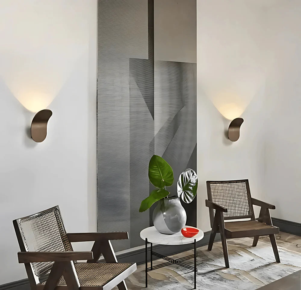 Moderne Wandlamp met Elegante Boog