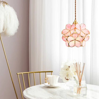 LotusGlow Hanglamp – Bloemvormige Design