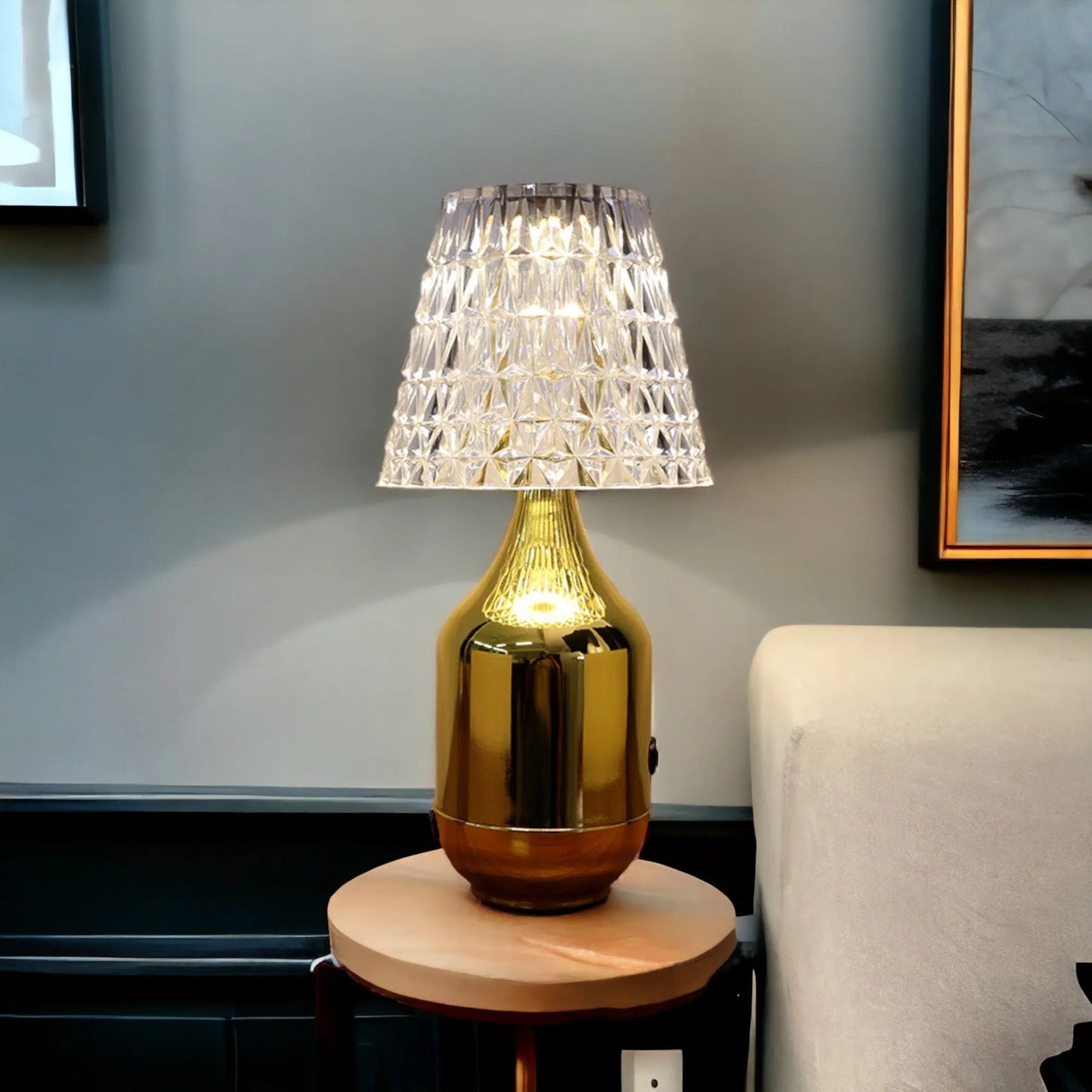 Moderne LED Kristallen Tafellamp