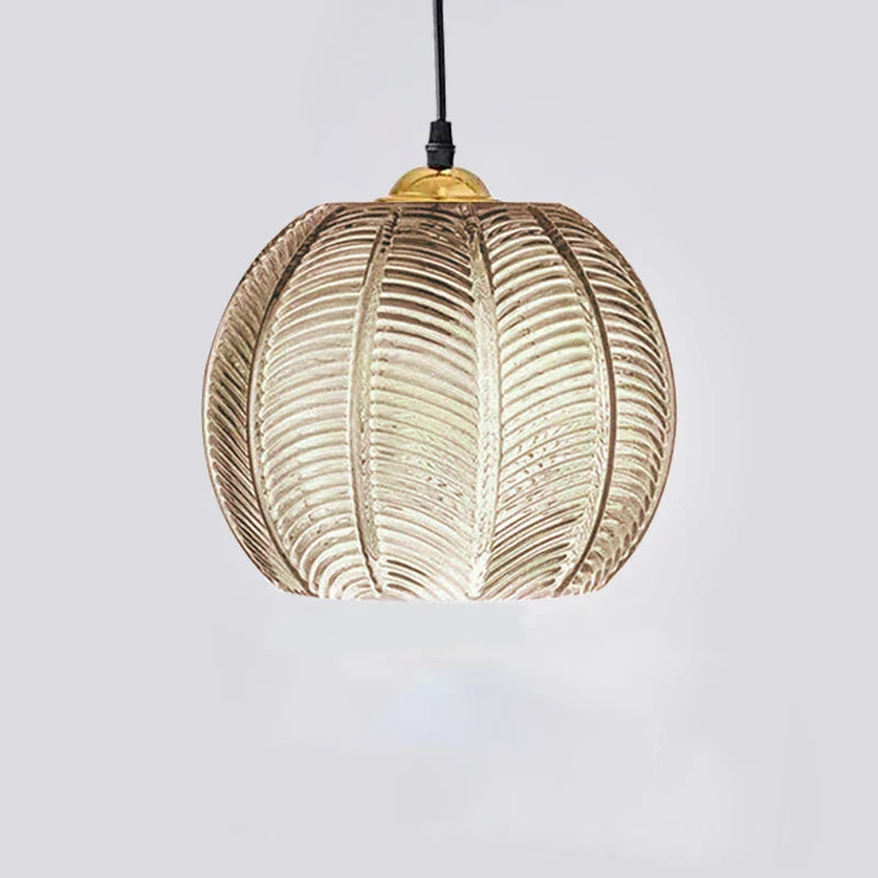 Retro LED Hanglamp van Ijzer en Glas