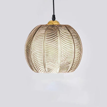 Retro LED Hanglamp van Ijzer en Glas