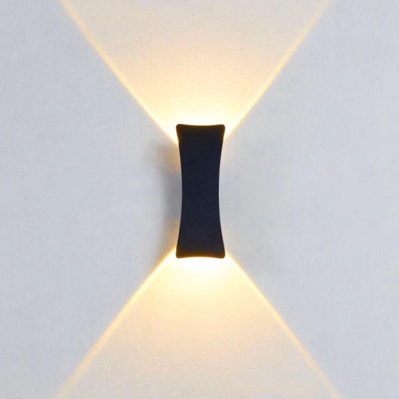 Minimalistische Aluminium Buiten LED Wandlamp