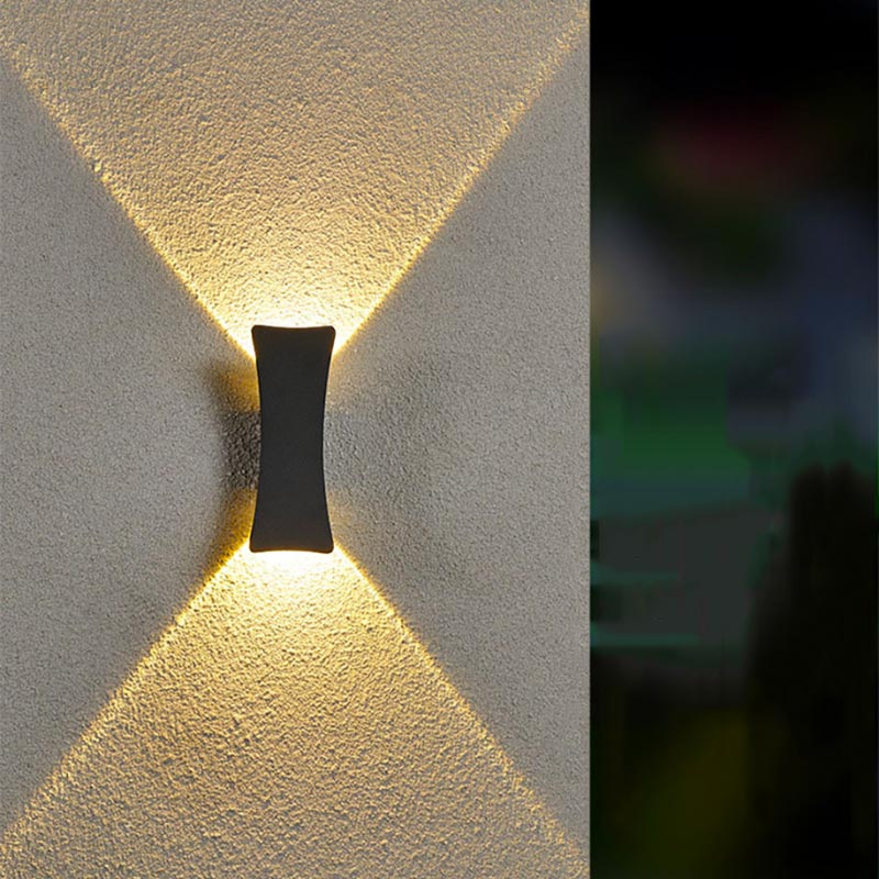 Minimalistische Aluminium Buiten LED Wandlamp
