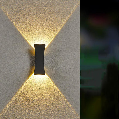 Minimalistische Aluminium Buiten LED Wandlamp