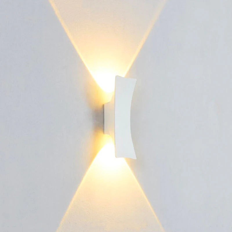 Minimalistische Aluminium Buiten LED Wandlamp