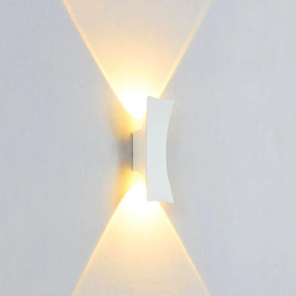 Minimalistische Aluminium Buiten LED Wandlamp