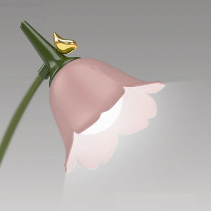 Moderne Bloem LED Tafellamp met Aanraaksensor