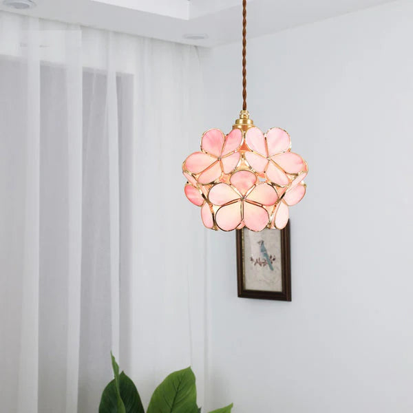 LotusGlow Hanglamp – Bloemvormige Design
