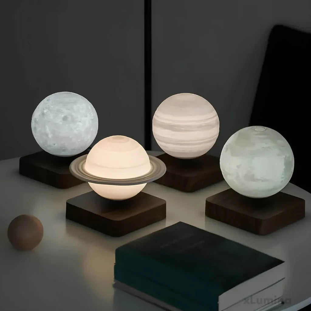 Moderne Zwevende Maanlamp met Rustgevend Licht