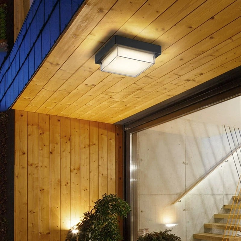 Stijlvolle Weerbestendige LED Buiten Plafondlamp