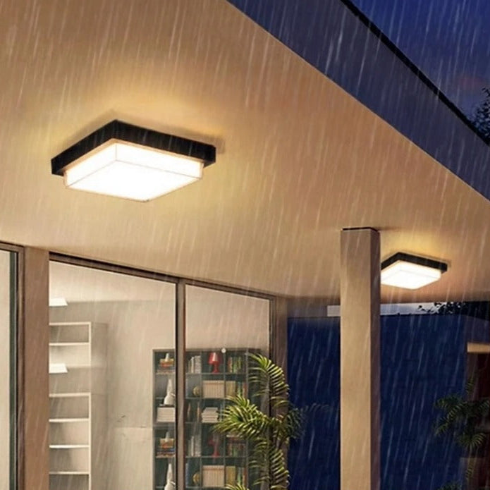 Stijlvolle Weerbestendige LED Buiten Plafondlamp
