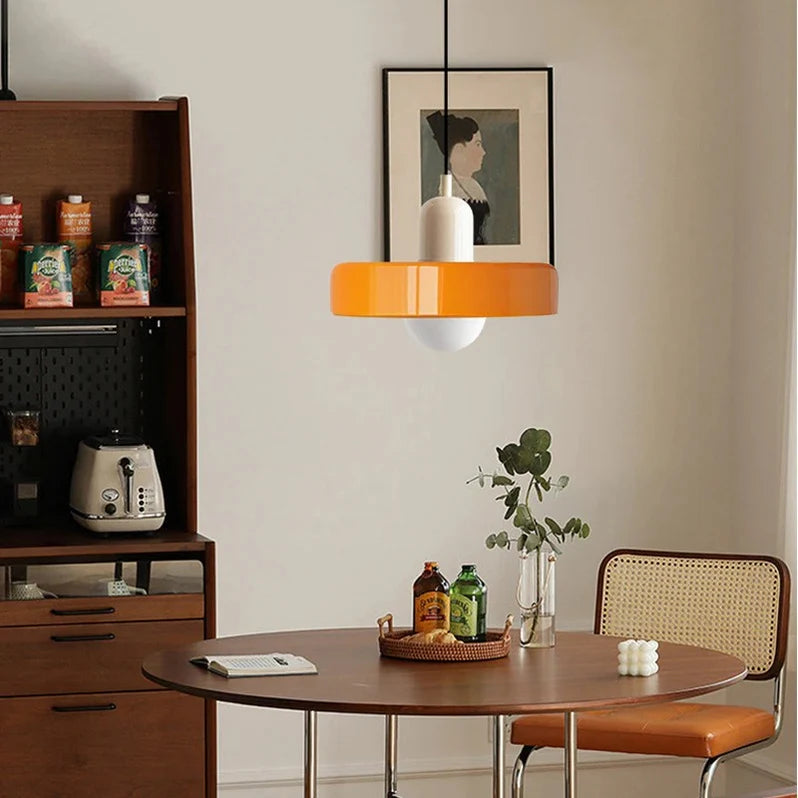 Bauglas Hanglamp – Retro Elegantie met Scandinavische Touch