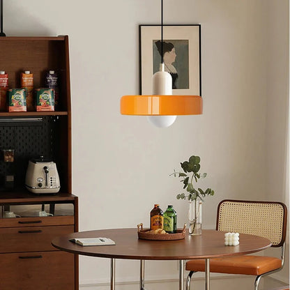 Bauglas Hanglamp – Retro Elegantie met Scandinavische Touch