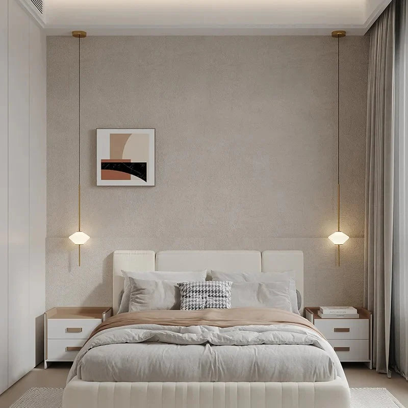 Art Deco Glazen Hanglamp met Zachte LED-verlichting