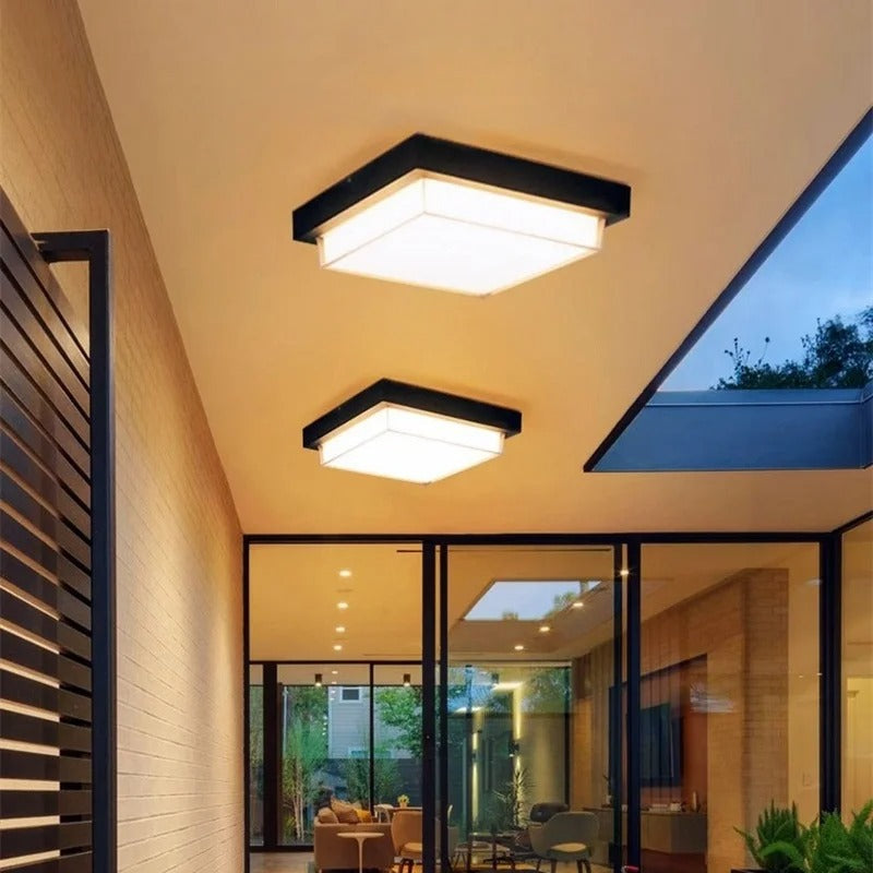 Stijlvolle Weerbestendige LED Buiten Plafondlamp
