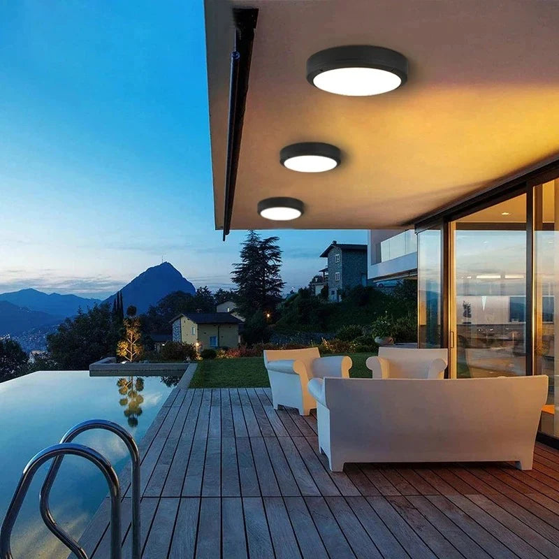 Weerbestendig LED Plafondlamp met Bewegingssensor
