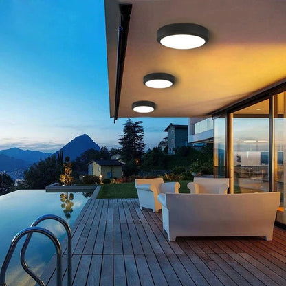 Weerbestendig LED Plafondlamp met Bewegingssensor