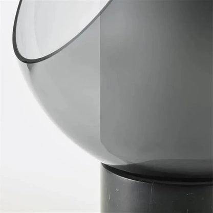 Moderne Glas en Hars Dome Tafellamp