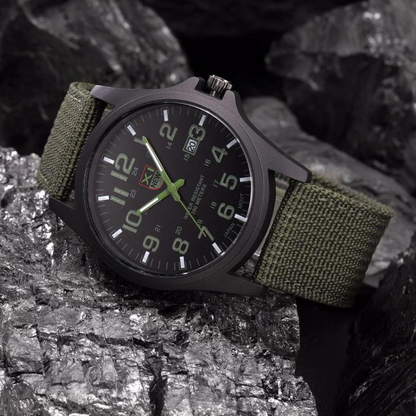 Heren Horloge Tactisch Militair Waterdicht Nylon Band