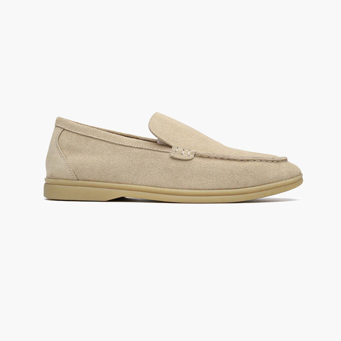 Men's Brushed Suede Loafers Slip-On | Casual Loafers - Image 1