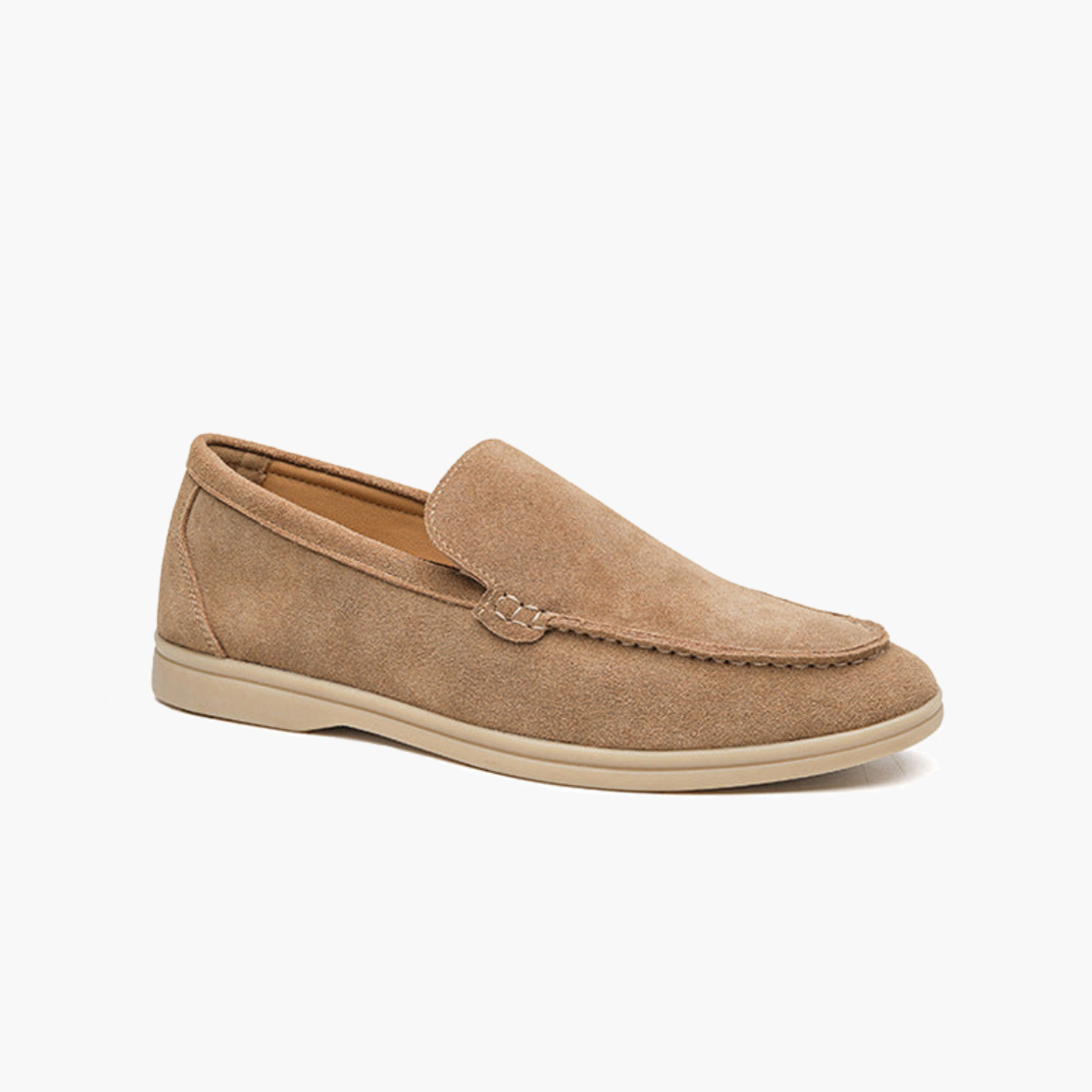Men's Brushed Suede Loafers Slip-On | Casual Loafers - Image 5