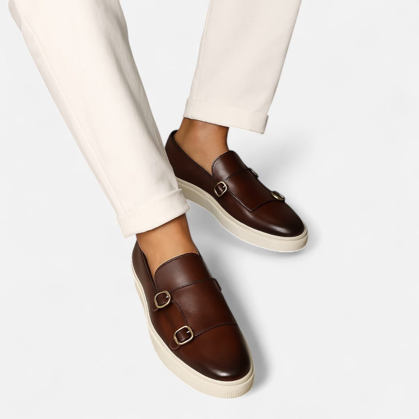 Men's Buckle Dress Shoes Loafers | Casual Shoes - Image 1