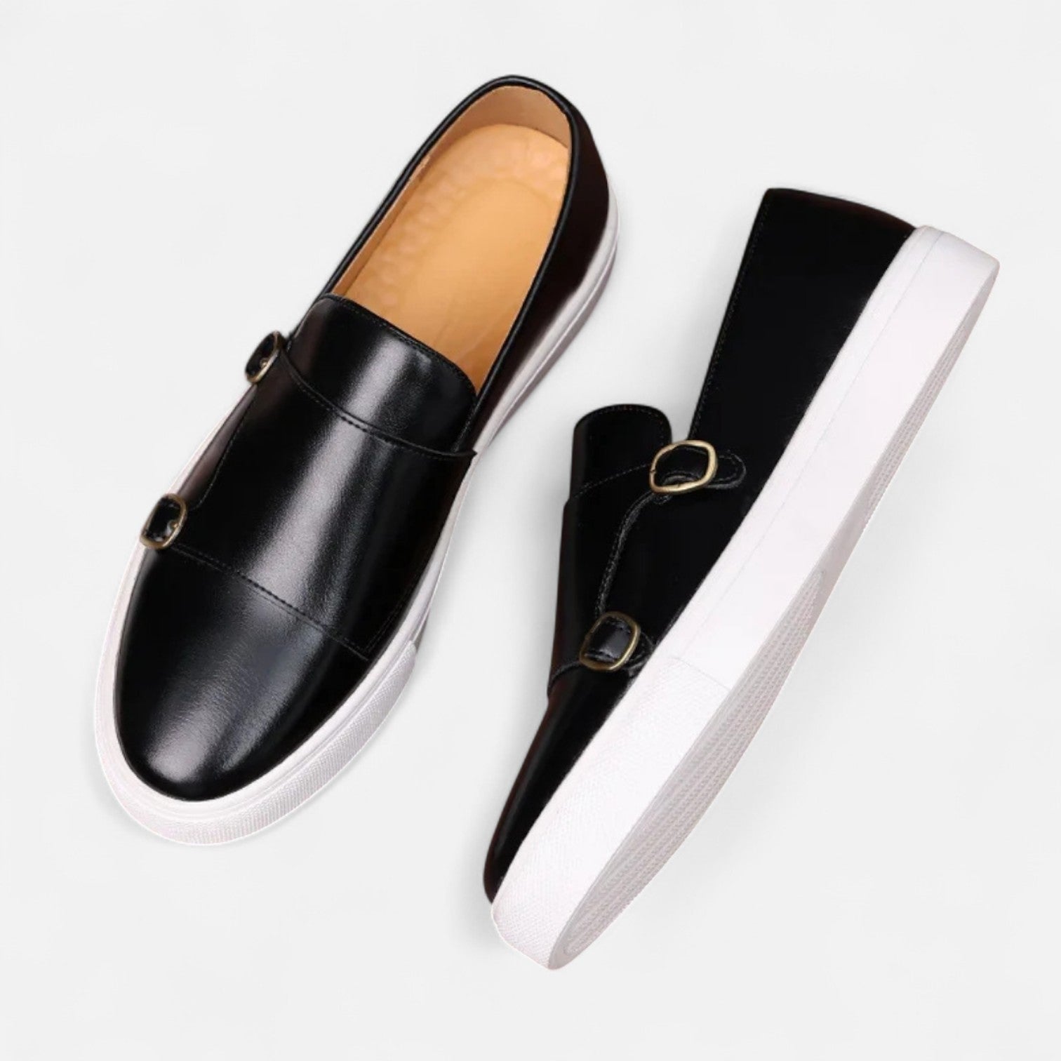 Men's Buckle Dress Shoes Loafers | Casual Shoes - Image 5