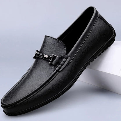 Men's Casual Loafers Genuine | Slip-On - Image 2