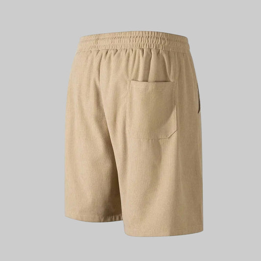 Men's Corduroy Swim Short Casual | Beach Wear - Image 1