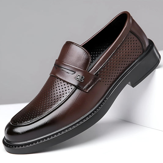 Men's Dress Loafers Cushioned Insole | Slip-On - Image 1