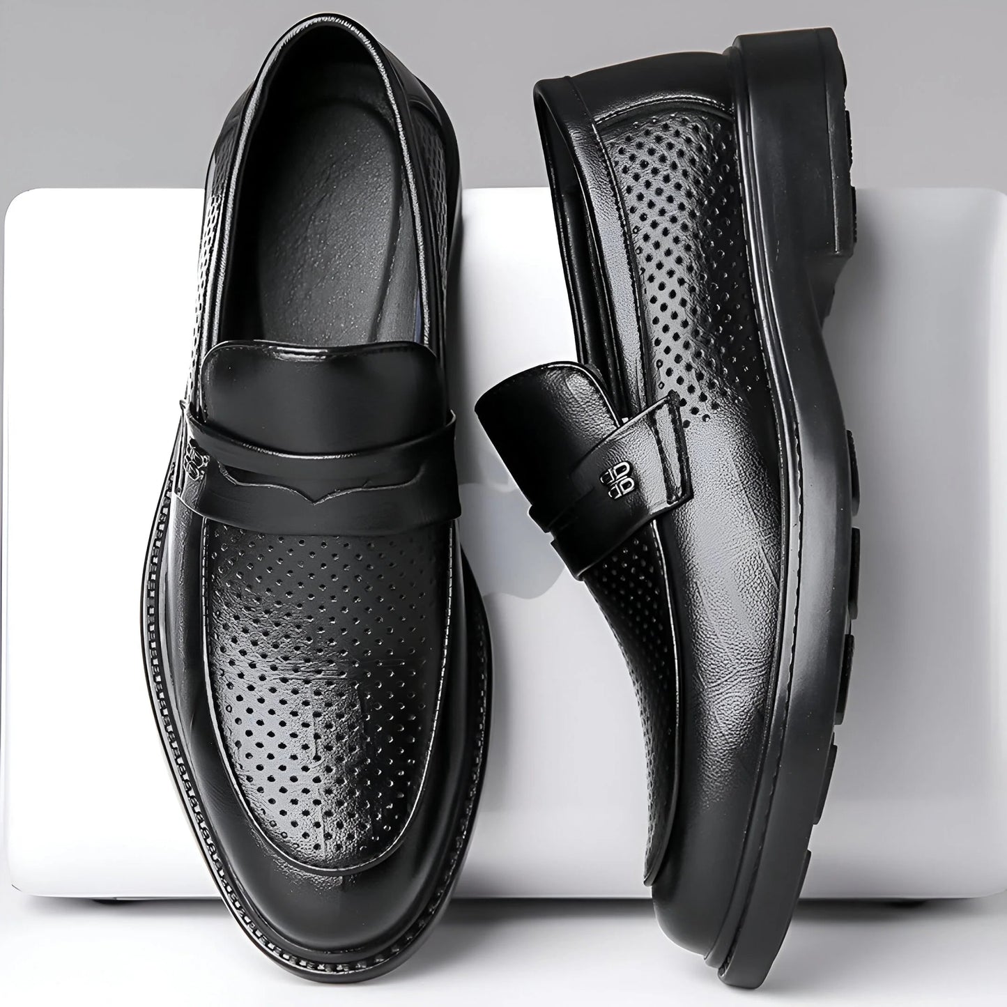 Men's Dress Loafers Cushioned Insole | Slip-On - Image 6
