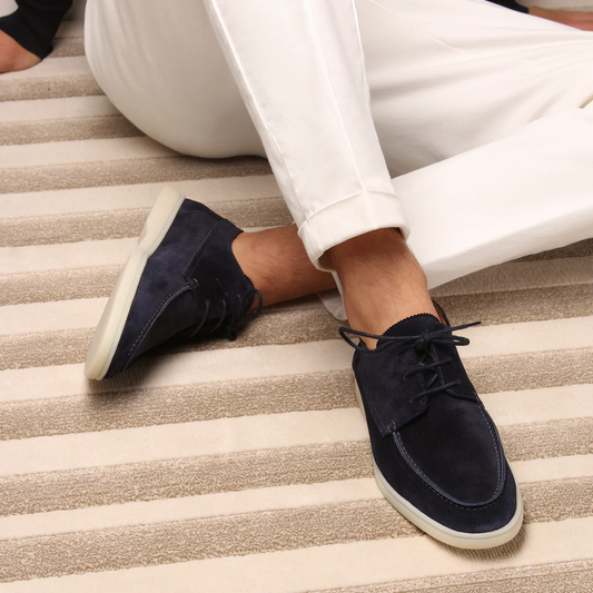 Men's Lace-Up Casual Loafers | Low Top - Image 1