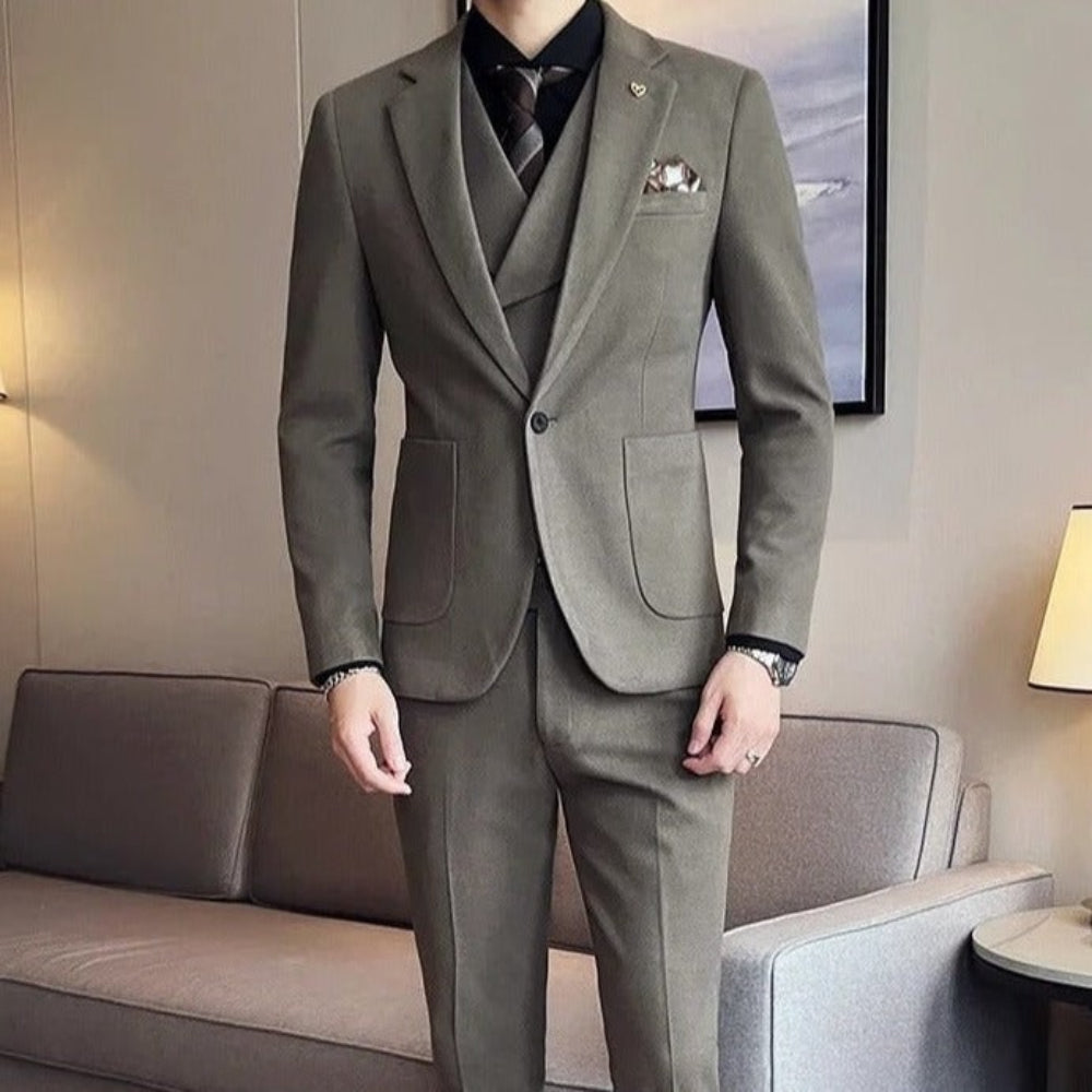 Men's Linnen Business Suit Formal | Office Wear - Image 5