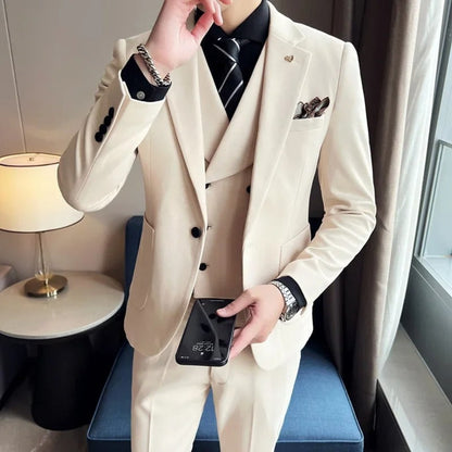 Men's Linnen Business Suit Formal | Office Wear - Image 7