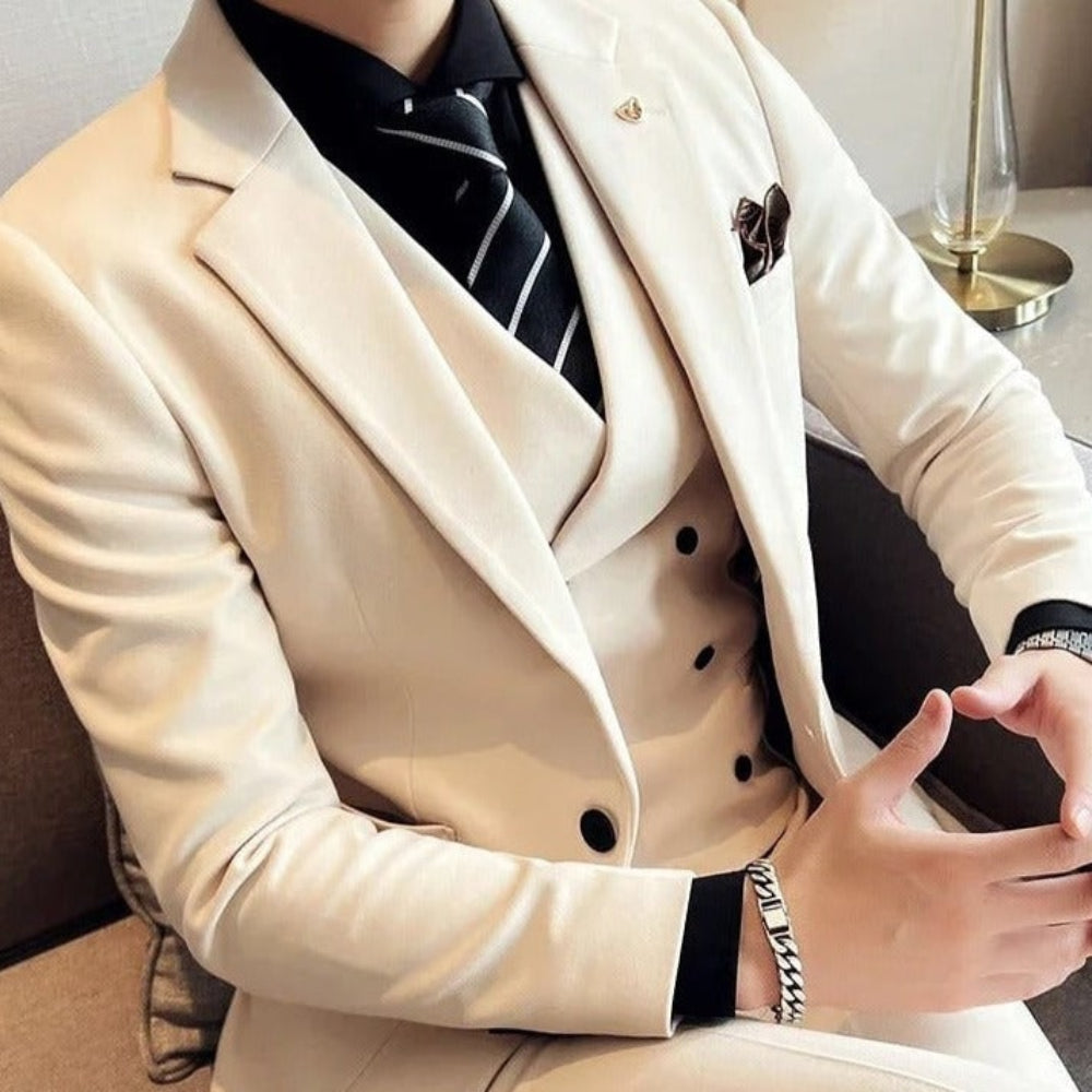 Men's Linnen Business Suit Formal | Office Wear - Image 8