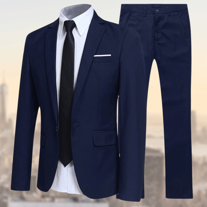 Men's Linnen Formal Suit | Office Wear - Image 1