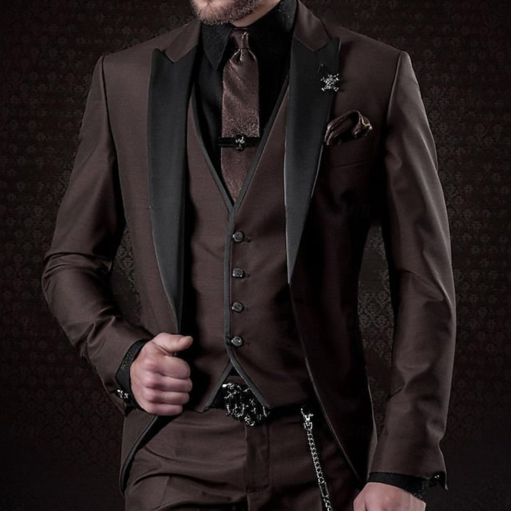 Men's Linnen Slim Fit Suit Formal Wear | Formal Suit - Image 3