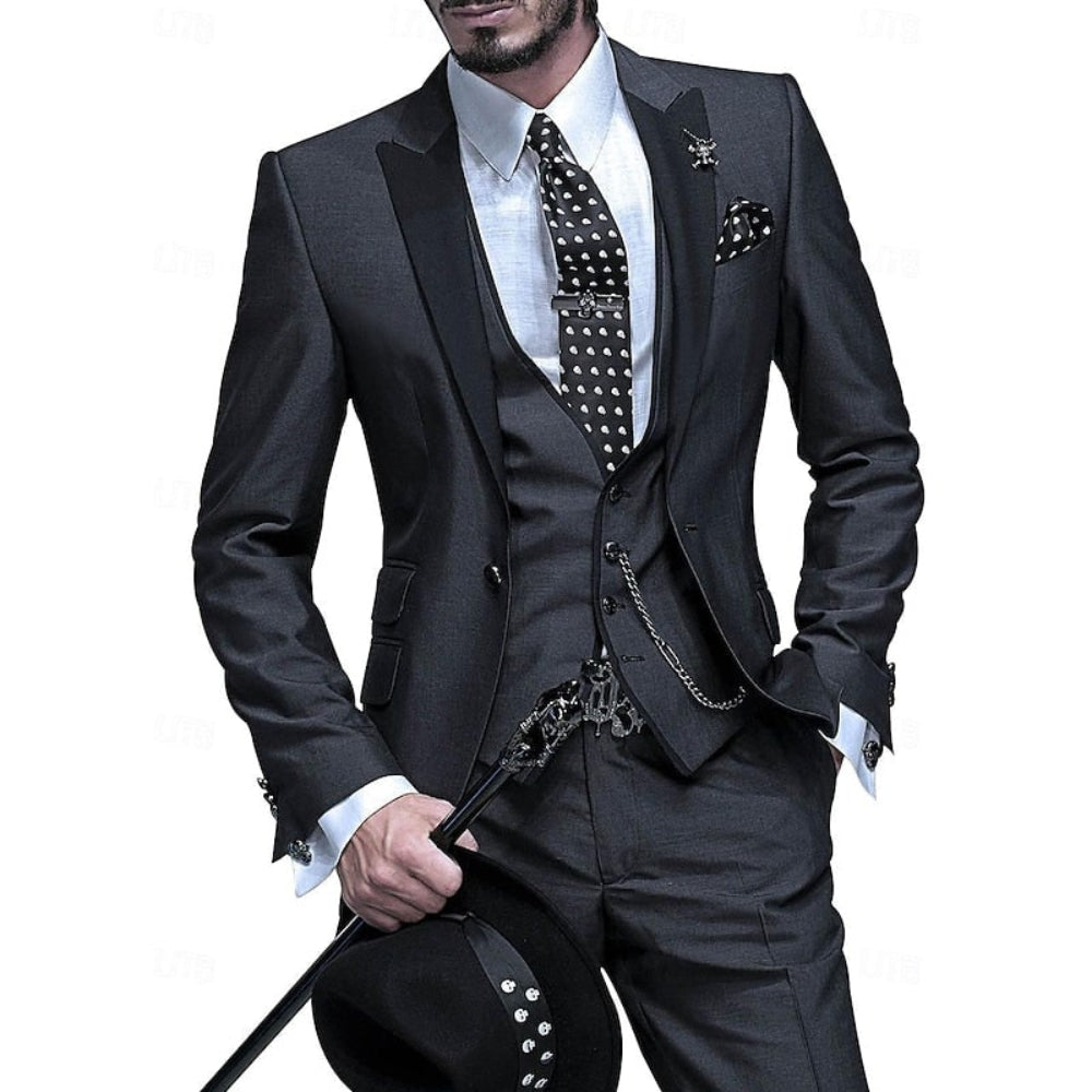 Men's Linnen Slim Fit Suit Formal Wear | Formal Suit - Image 4