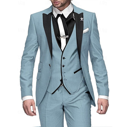 Men's Linnen Slim Fit Suit Formal Wear | Formal Suit - Image 7