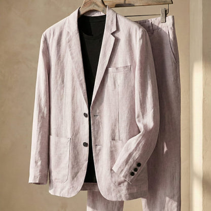 Men's Linnen Suits Casual Suit | Two-Piece - Image 2