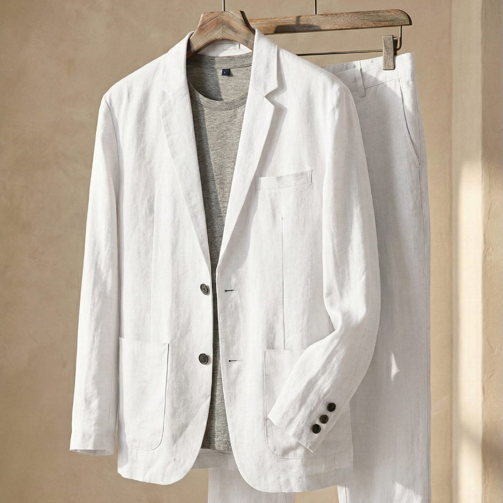 Men's Linnen Suits Casual Suit | Two-Piece - Image 3