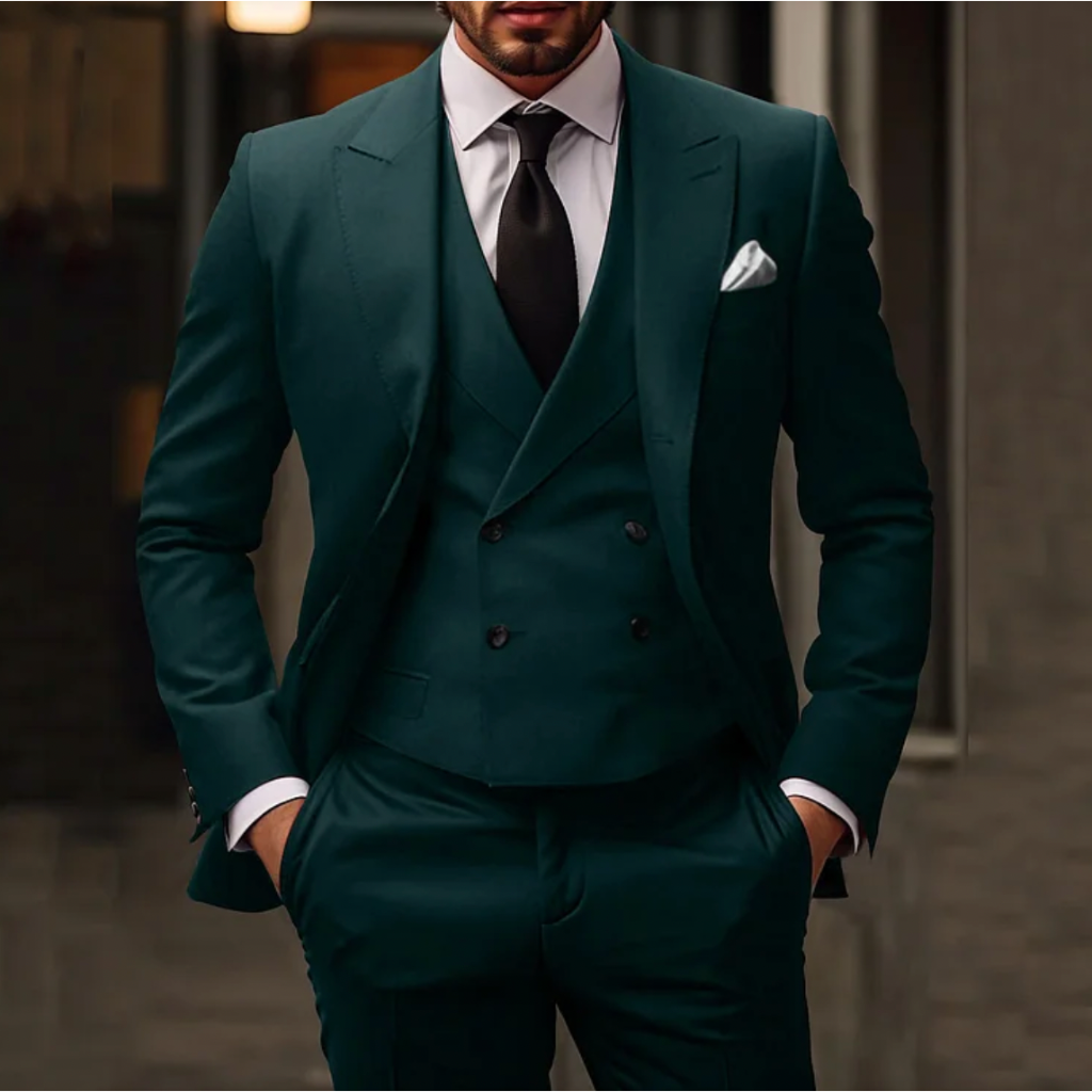 Men's Linnen Suits Formal Blazer | Wedding Wear - Image 3