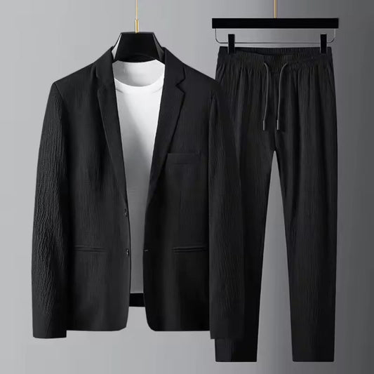 Men's Linnen Suits Set | Business Casual - Image 1