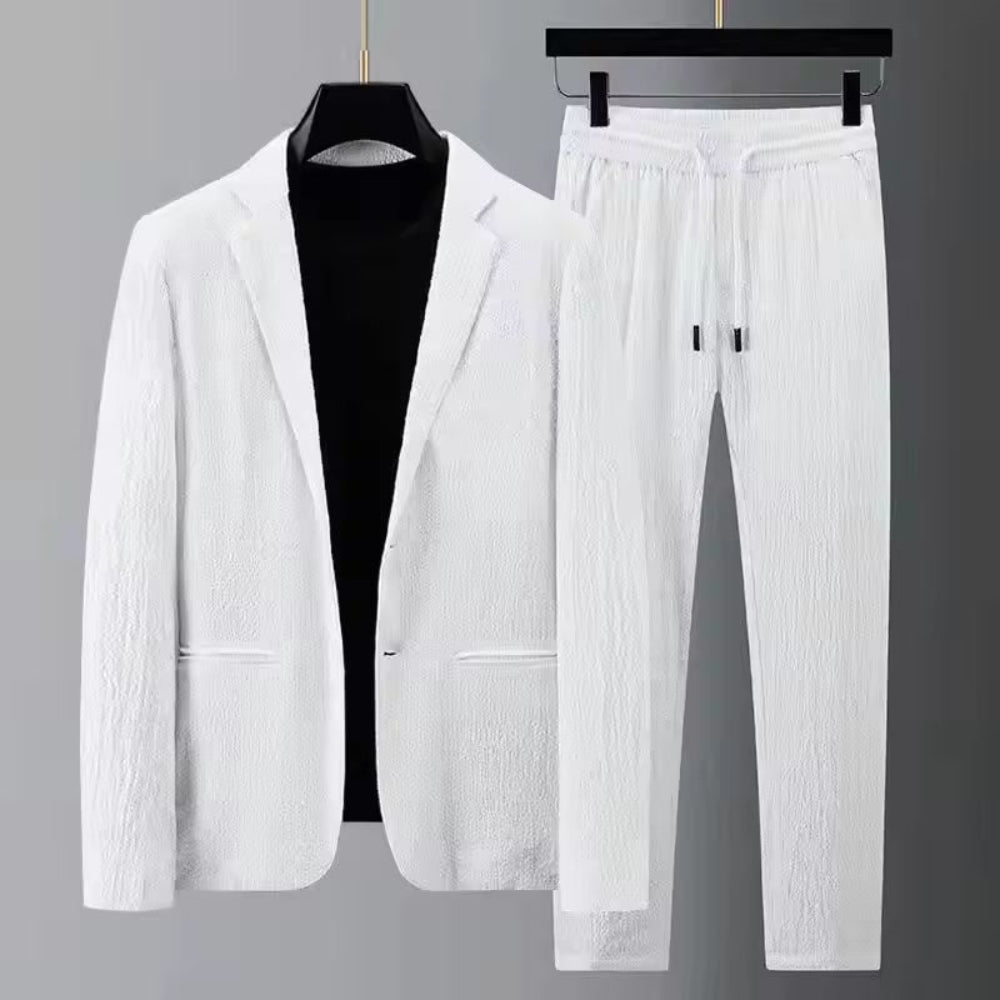 Men's Linnen Suits Set | Business Casual - Image 2