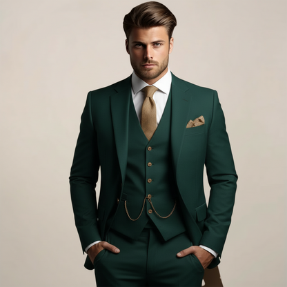 Men's Linnen Suits Tailored Slim Fit | Formal Suit - Image 5