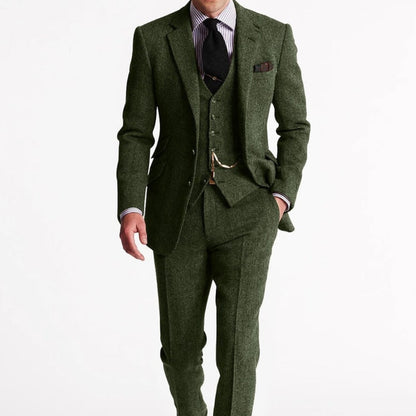 Men's Linnen Suits Tuxedo Three-Piece | Formal Wear - Image 2